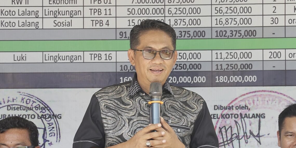 Kunjungi Koto Lalang, Evi Yandri Terima Sejumlah Aspirasi Masyarakat