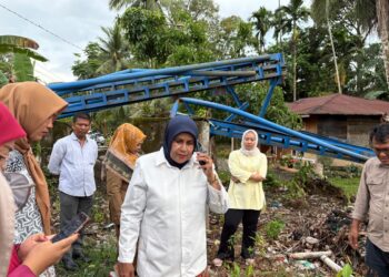 Endarmy Turun ke Sulusiakan, Jembatan Rajang Putus Lumpuhkan Aktivitas Warga