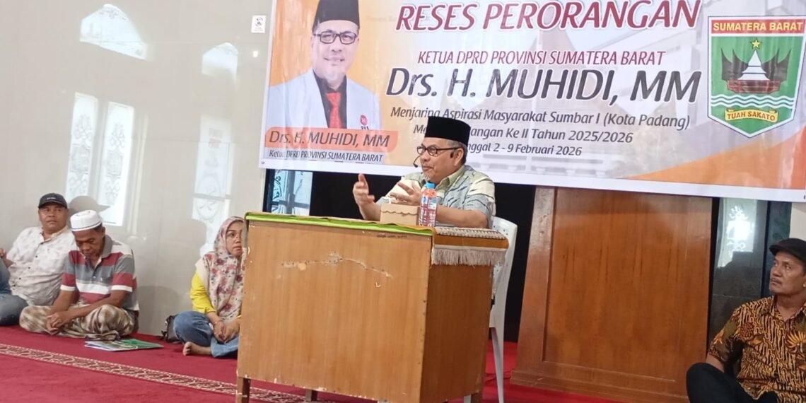 Ketua DPRD Sumbar Dorong Penataan Lingkungan dan Penguatan Sistem Pengelolaan Sampah Berbasis Aspirasi Warga