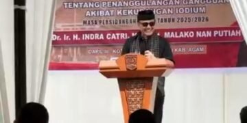 Indra Catri Sosialisasikan Perda Nomor 19 Tahun 2018 di Baso, Ajak Warga Biasakan Konsumsi Garam Beriodium